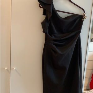 One shoulder dress